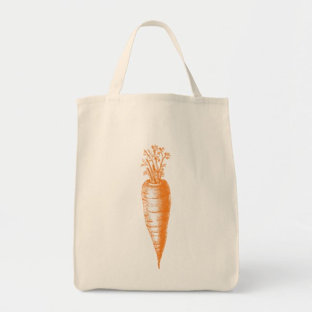 Carrot Tote Tygkasse (Framsidan)