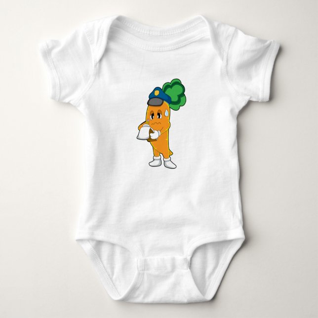 Carrot Traffic Warden Parking biljett T Shirt (Framsida)