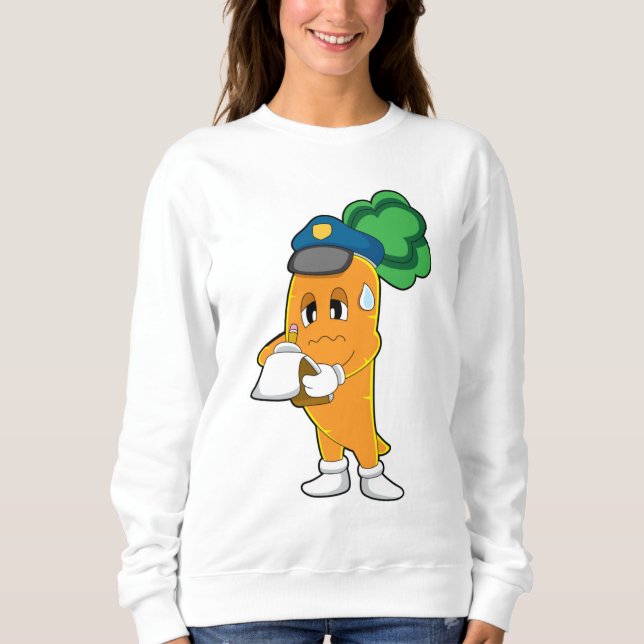 Carrot Traffic Warden Parking biljett T Shirt (Framsida)