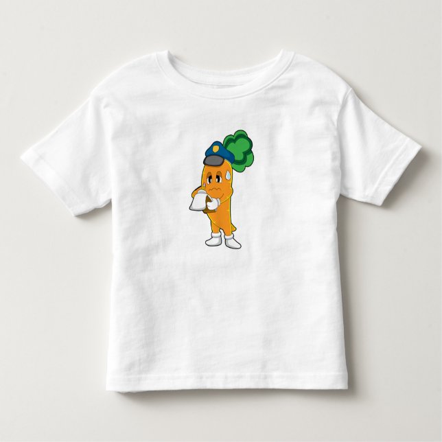 Carrot Traffic Warden Parking biljett T Shirt (Framsida)