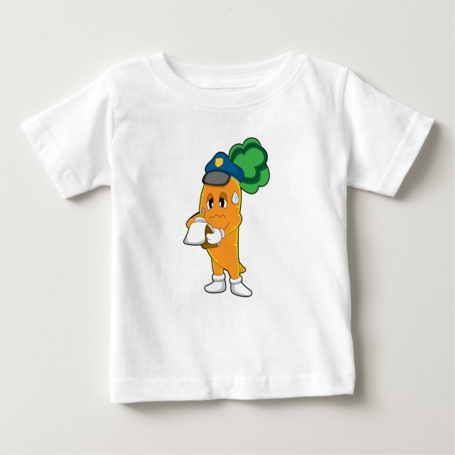 Carrot Traffic Warden Parking biljett T Shirt (Framsida)