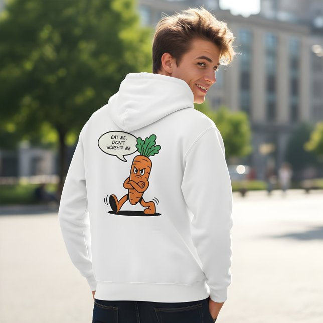 CARROT VEGAN HOODIE (Skapare uppladdad)