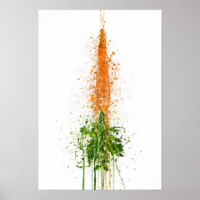 Carrot Vegetable Poster (Framsidan)