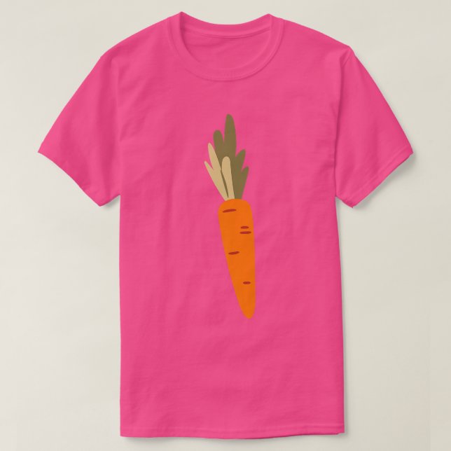Carrot veggie vegetarian t shirt (Design framsida)
