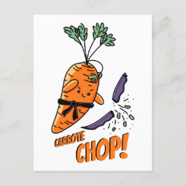 Carrote Chop! Vykort