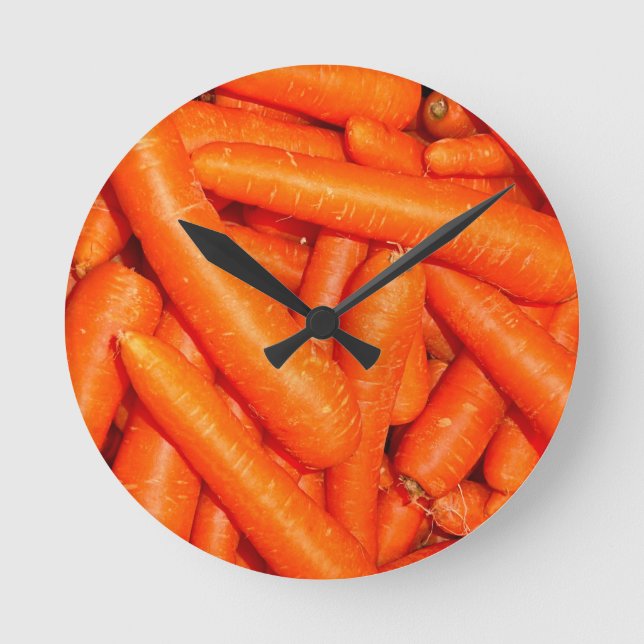 CARROTS RUND KLOCKA (Framsida)