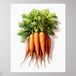 CARROTS-utskrivbara Poster