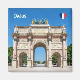 Carrousel Arch of Triumph in Paris, Frankrike Magnet