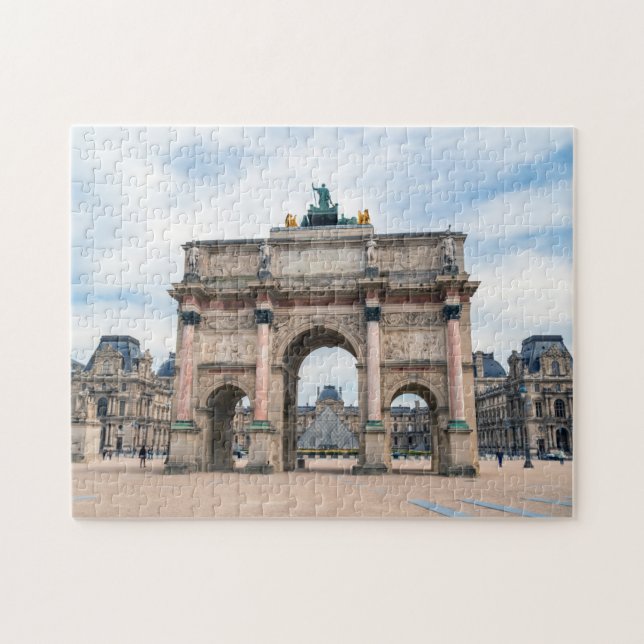 Carrousel Arch of Triumph - Paris, Frankrike Pussel (Horisontell)