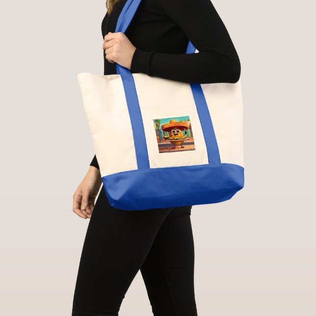 Carry in Stil: Chic Tote Bag for aily Adventu Tygkasse (Framsida (produkt))