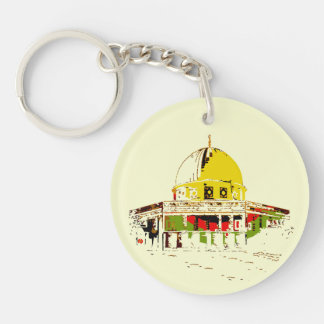 Carry Jerusalem: Dome of the Sten Keychain