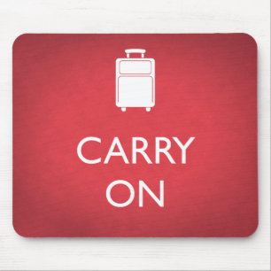 CARRY ON - Luggage - Funny Red Musmatta