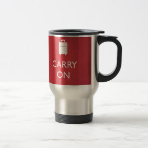 CARRY ON - Luggage - Funny Red Resemugg
