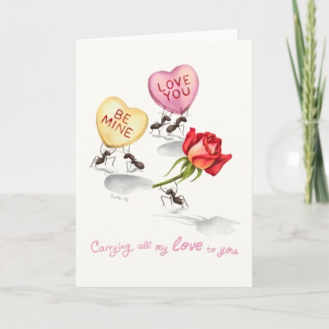 Carrying all my Love to you Kort (Framsida)