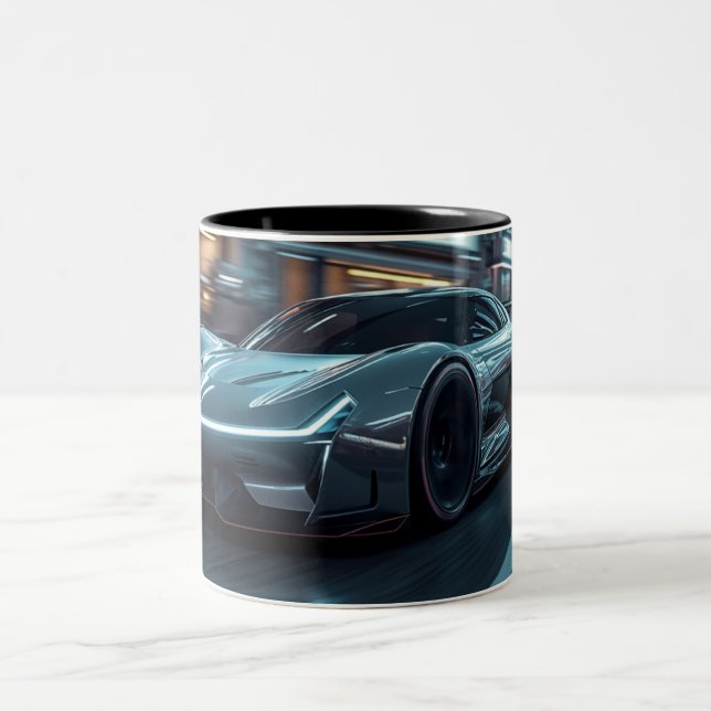 CARS DESIGN Två-Tonad MUGG (Center)