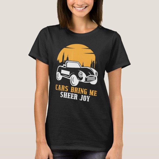 Cars ger mig Sheer Joy Kärlek Cars T Shirt (Framsida)