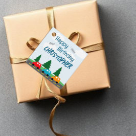 Cars Kids Boy Birthday Gåvor Etiketter