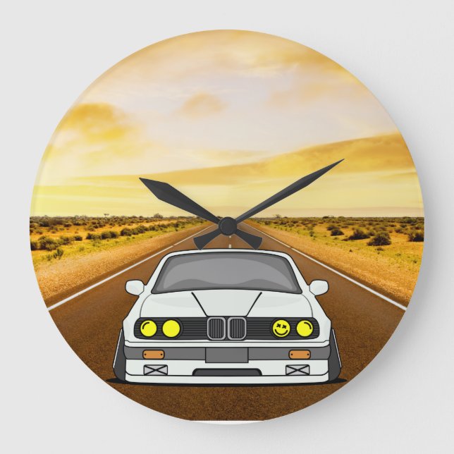 Cars Motorsport Stor Klocka (Framsida)