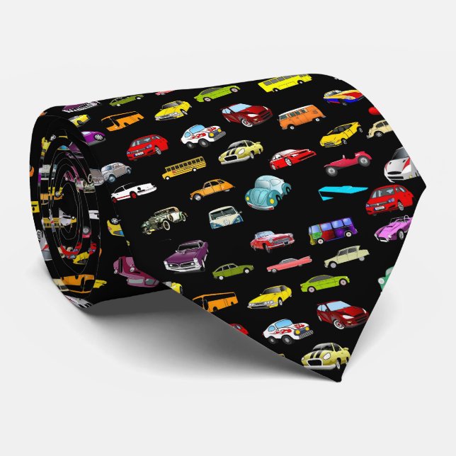 Cars Neck Tie Slips (Rullad)
