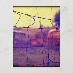 Cars och Lastbilar Rusting Away Vykort