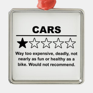 Cars One Star Rating Julgransprydnad Metall