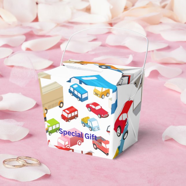 Cars Papper Gift Box-för barn Presentaskar (Bröllop)