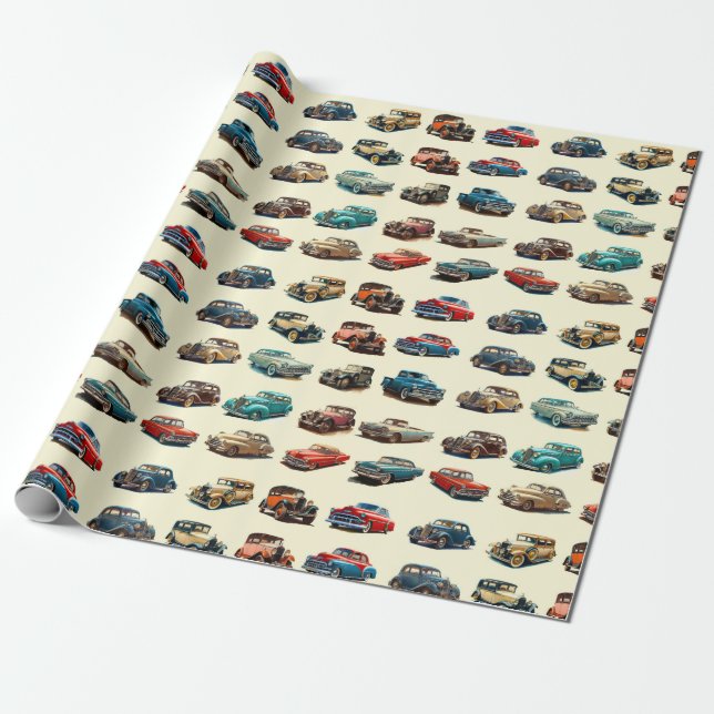 Cars Presentpapper (Utrullad)