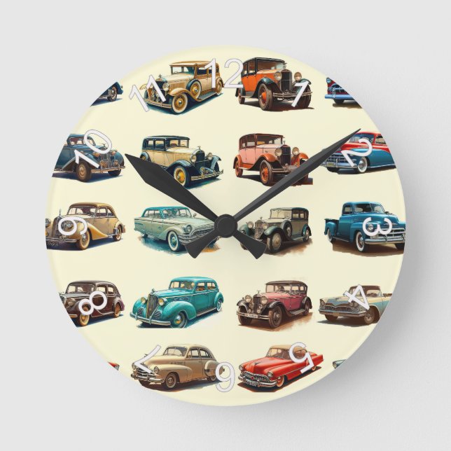 Cars Rund Klocka (Framsida)