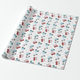 Cars Wrapping Papper Presentpapper