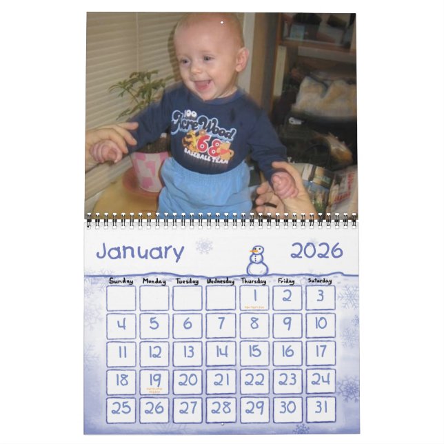 Carson Calendar Kalender (Jan 2026)