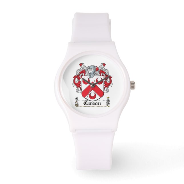 Carson Family Crest Armbandsur (Framsida)