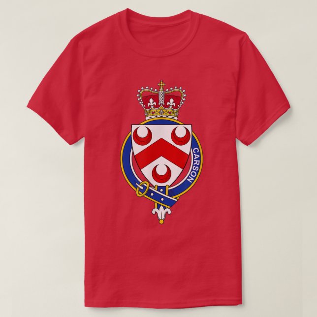 Carson Jackar om Arm - Familjevila T Shirt (Design framsida)