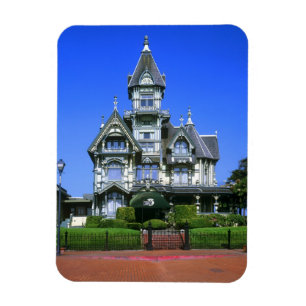 Carson Mansion i Eureka, Kalifornien Magnet
