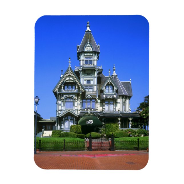 Carson Mansion i Eureka, Kalifornien Magnet (Vertikal)