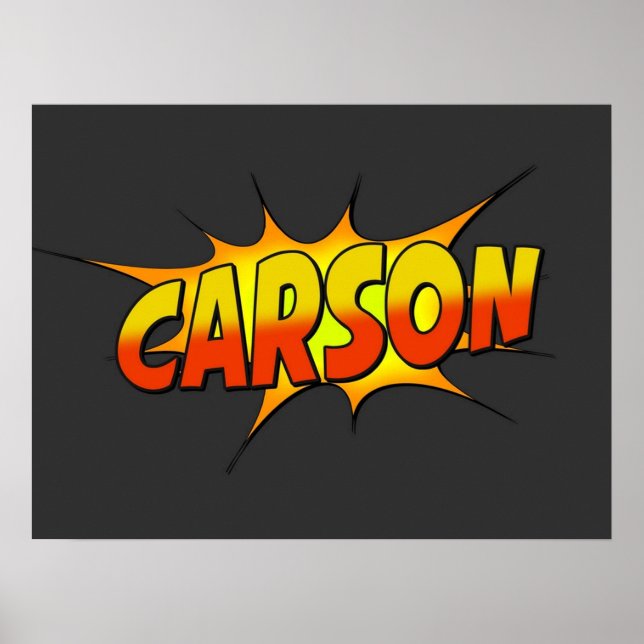 Carson Poster (Framsidan)