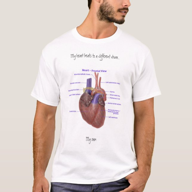 carsons hjärta t shirt (Framsida)