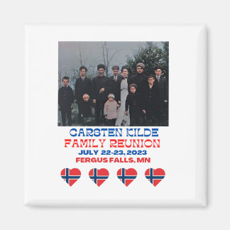 Carsten Kilde Family Reunion Magnet