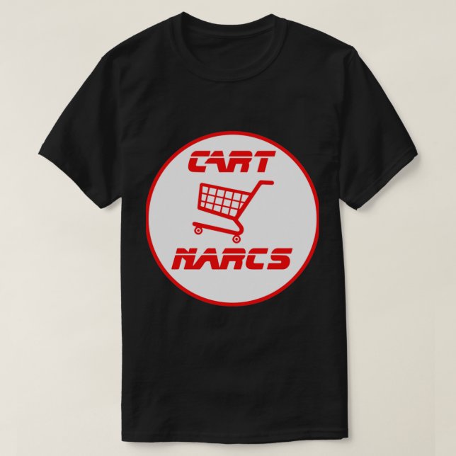 Cart Narcs White T Shirt (Design framsida)