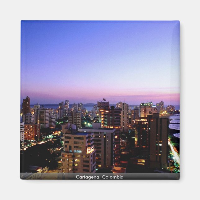 Cartagena, Colombia Magnet (Framsidan)