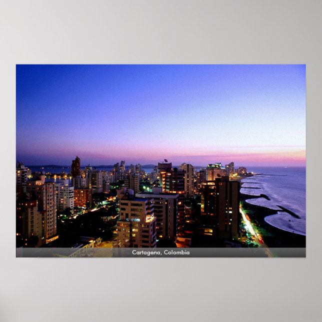 Cartagena, Colombia Poster (Framsidan)