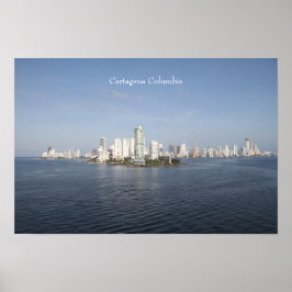 Cartagena Columbia, fotografi, Poster