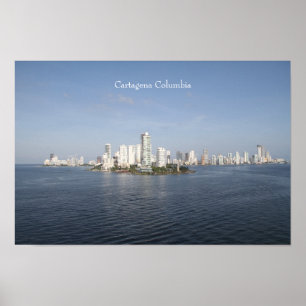 Cartagena Columbia, fotografi, Poster