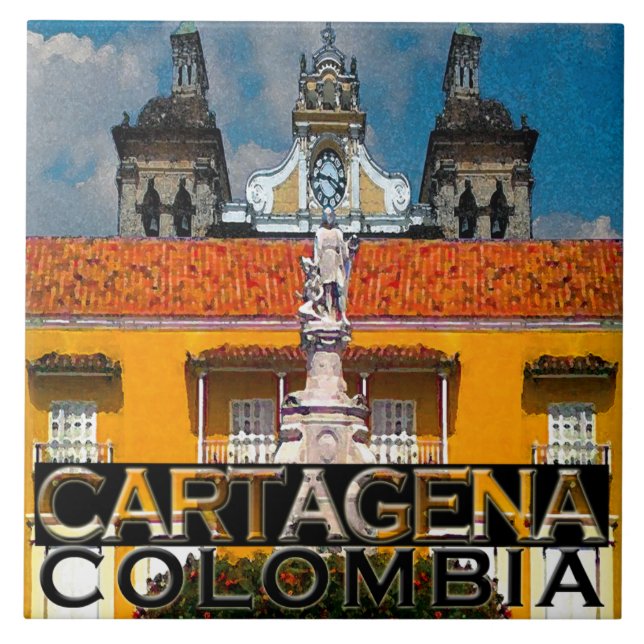 Cartagena Kakelplatta (Framsidan)