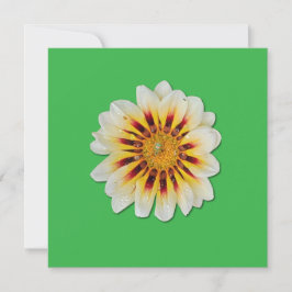 Cartão convite Verde Flor Minimalista Joaninha Inbjudningar