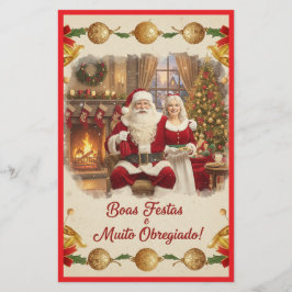 Cartão de Natal Brevpapper