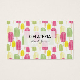 CARTÃO DE VISITA SORVETERIA VISITKORT