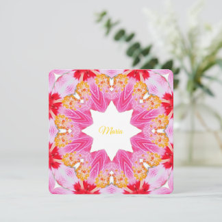 Cartão personalizável spara datumet