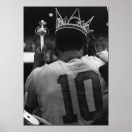 Cartão Postal Camiseta Kung Pelé - 1940-2022 Poster