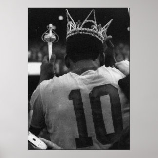 Cartão Postal Camiseta Kung Pelé - 1940-2022 Poster