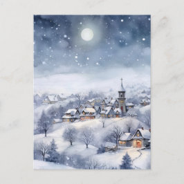 Cartão Postal de Natal Winter Wonderland Vykort